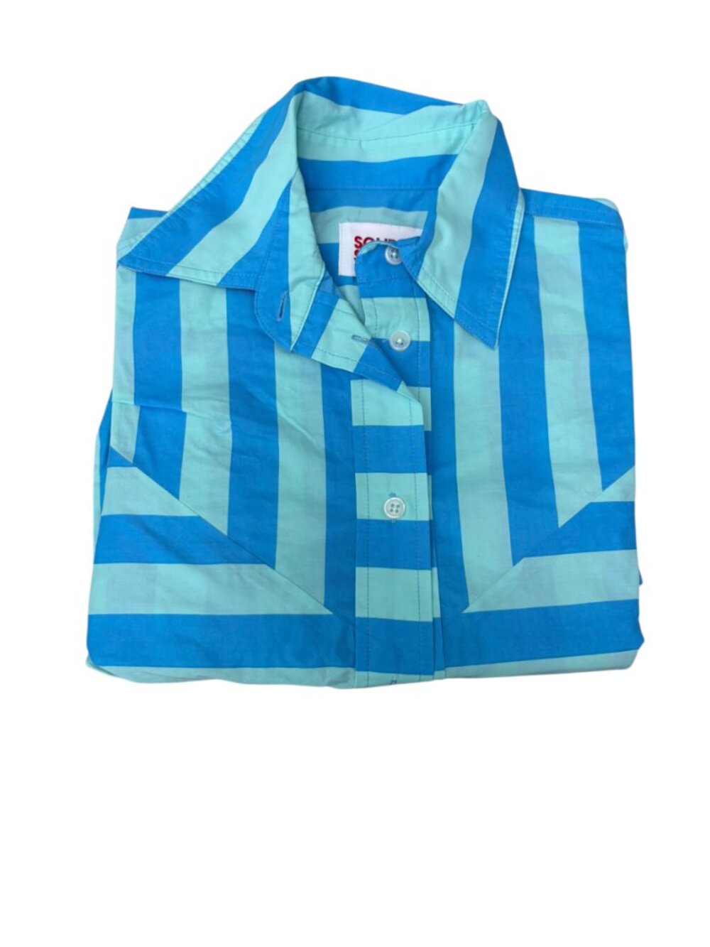 Solid & Striped LEXY BOXER Shorts & ARLETTE Shirt in Oxford Stripe sz: XS NWOT - Picture 4 of 13